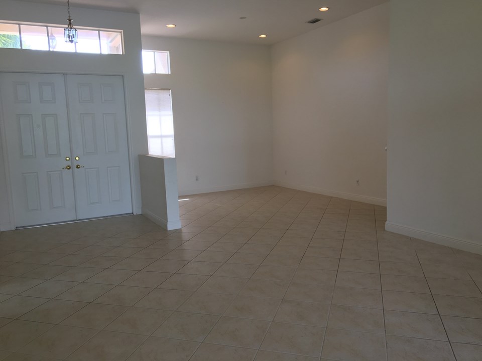 living room looking at dining room