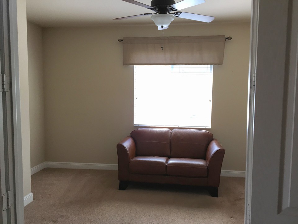 den/3rd bedroom with double doors