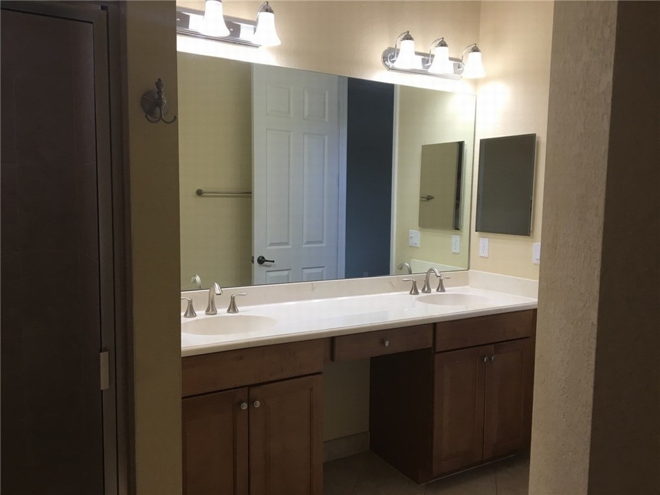 master bath with double sinks