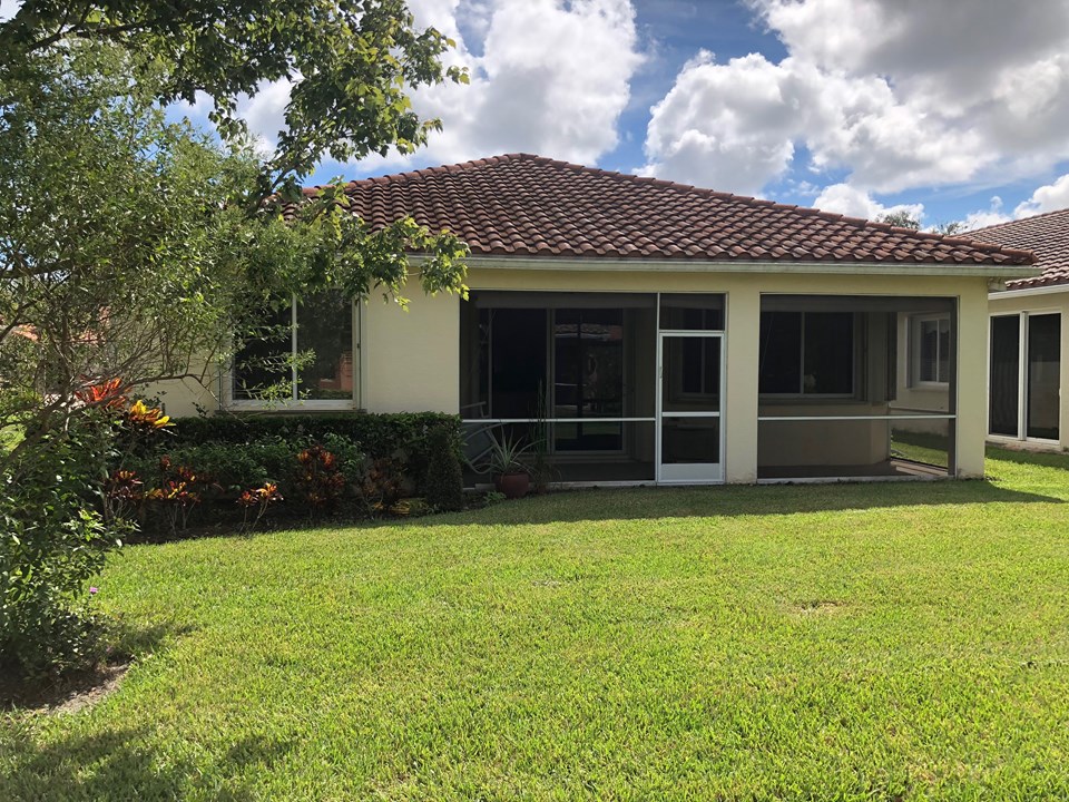 back view of house