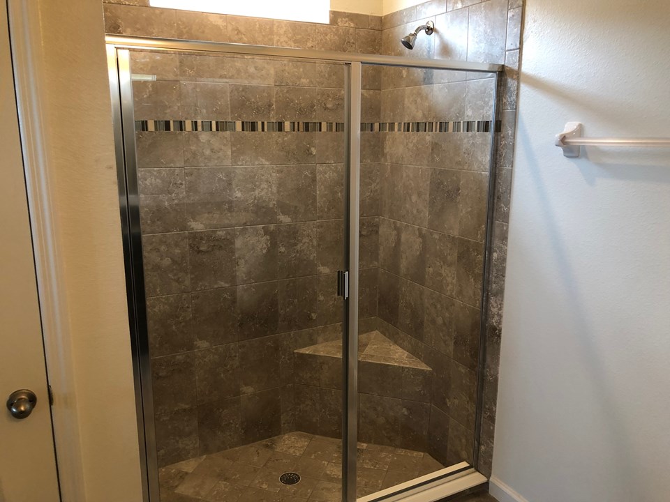 master bath - shower