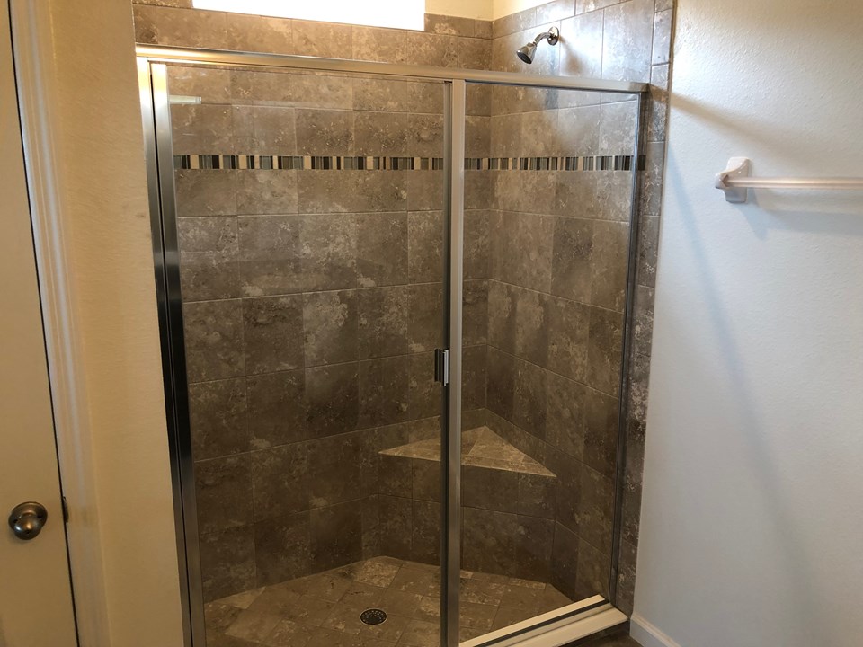 master bath -  shower