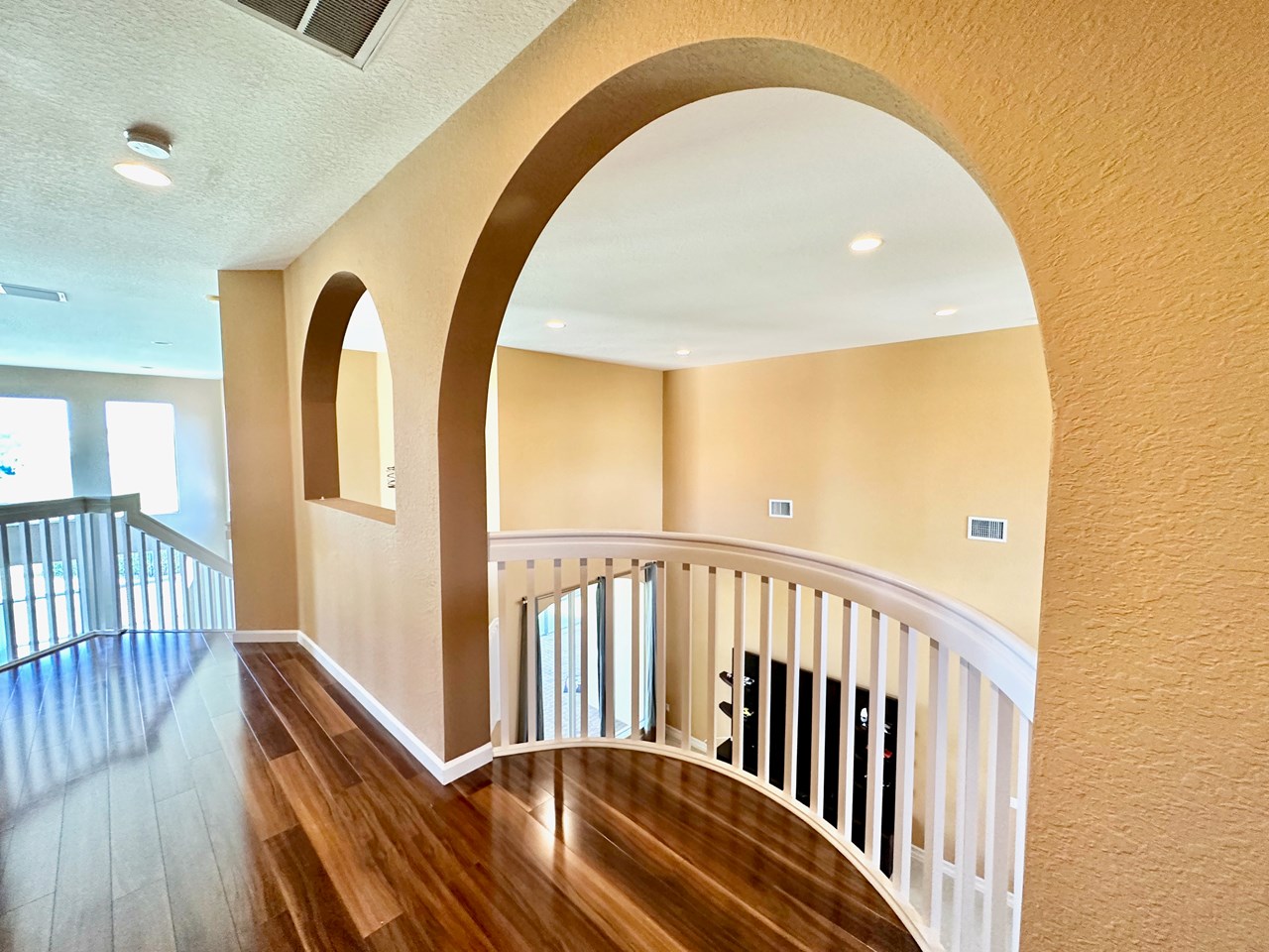 upstairs hallway