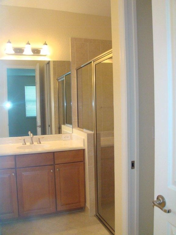 master bath and shower