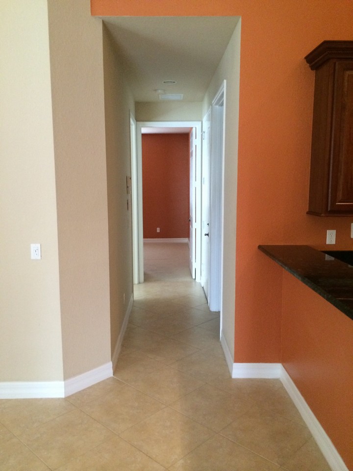 hallway to guest bath, and bedrooms 2 & 3