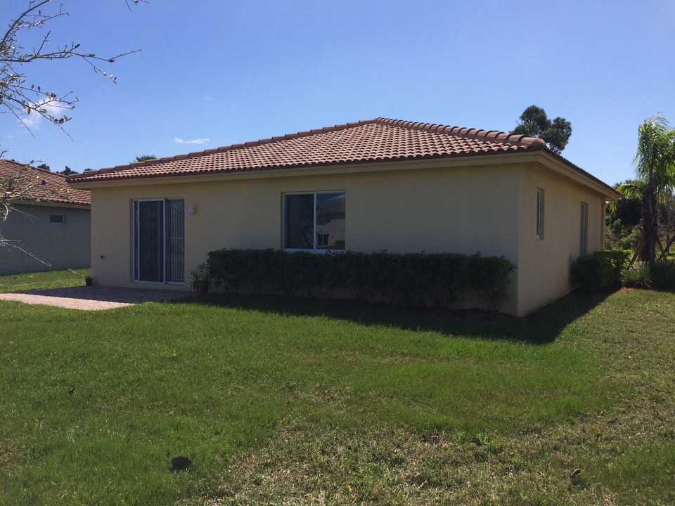 back view of house with paver patio