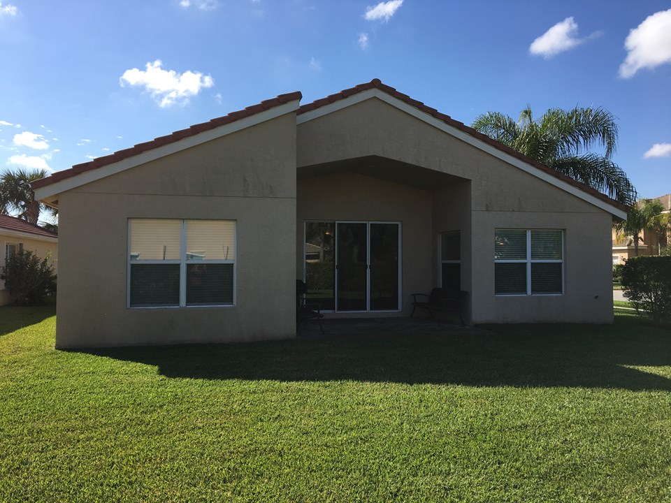 back view of house