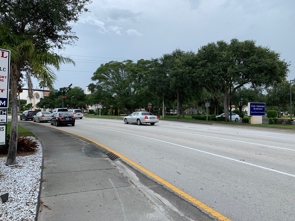 20th street to the west