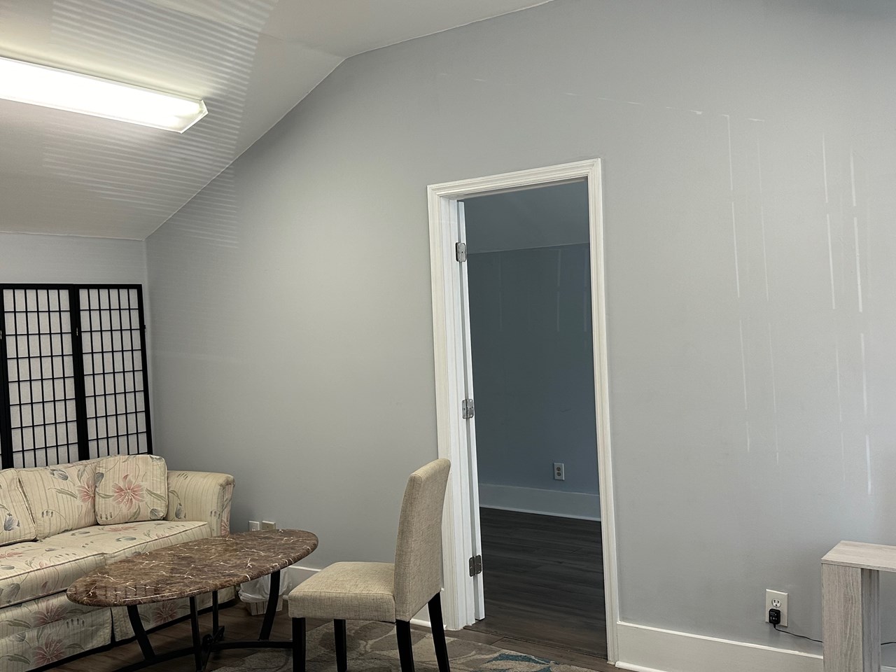 front office area currently used for massage business