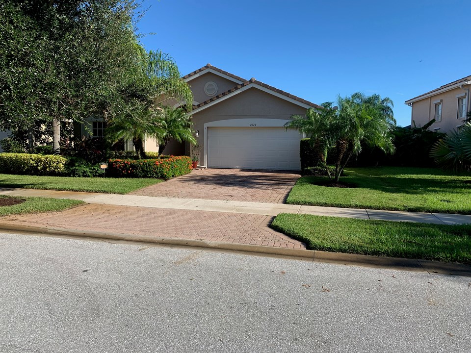 front of home