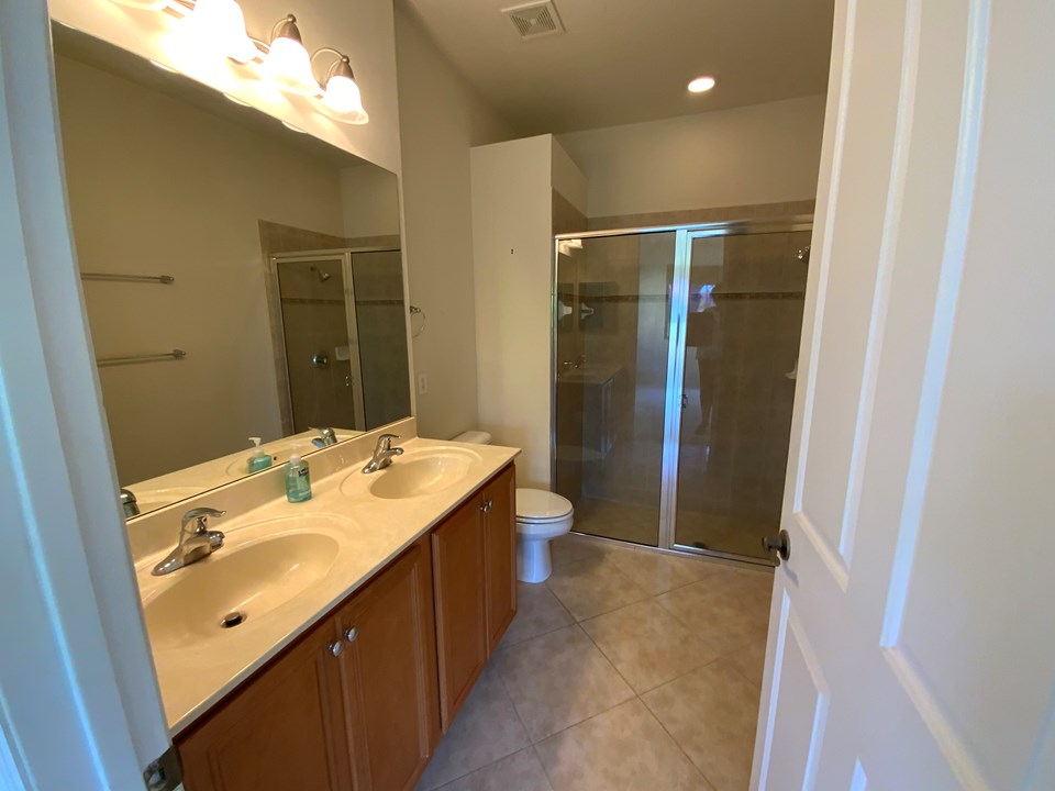 master bath-dual sinks-walk in shower