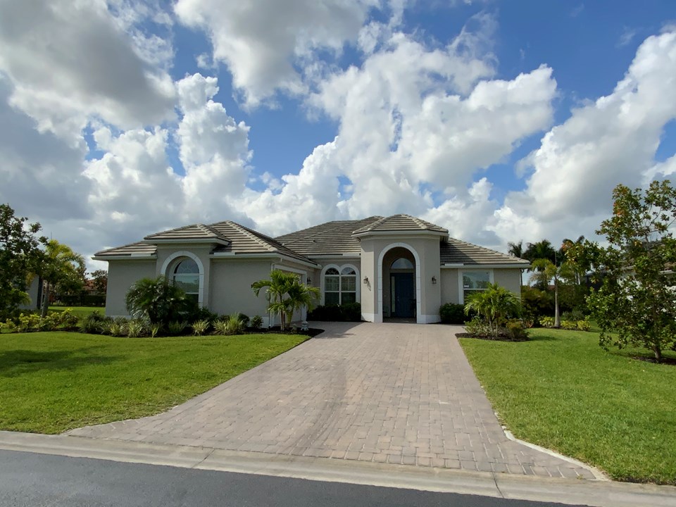 front view of house
