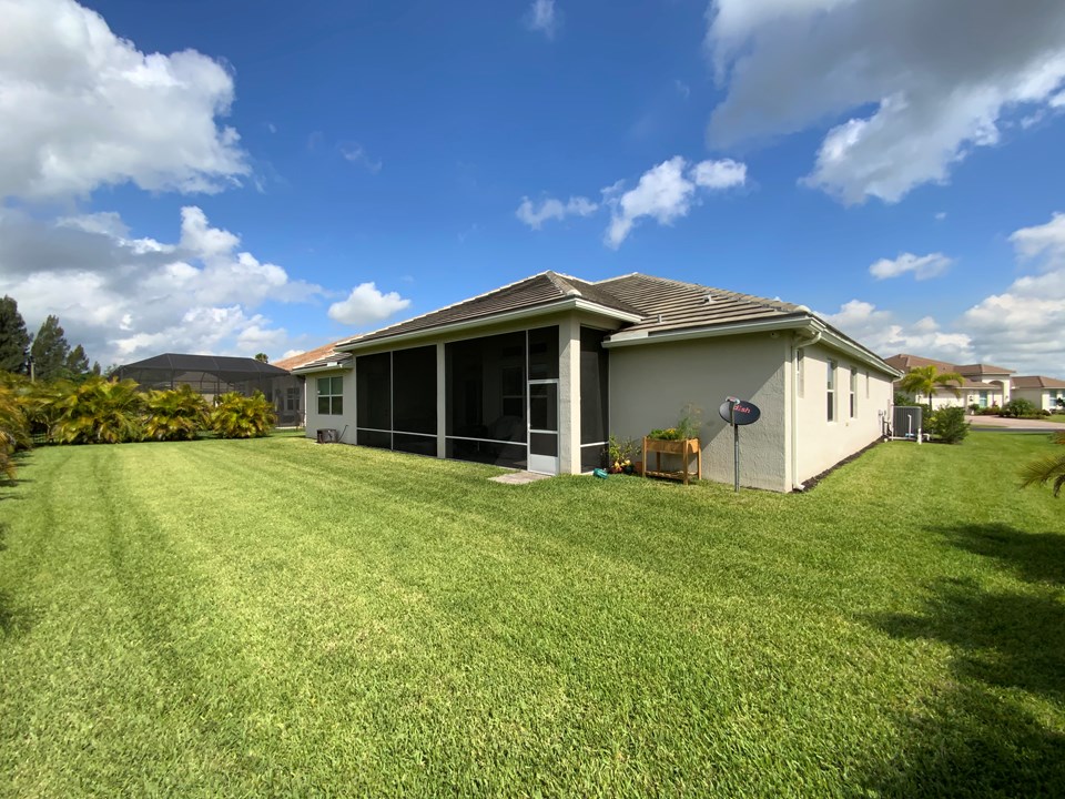 view of backyard
