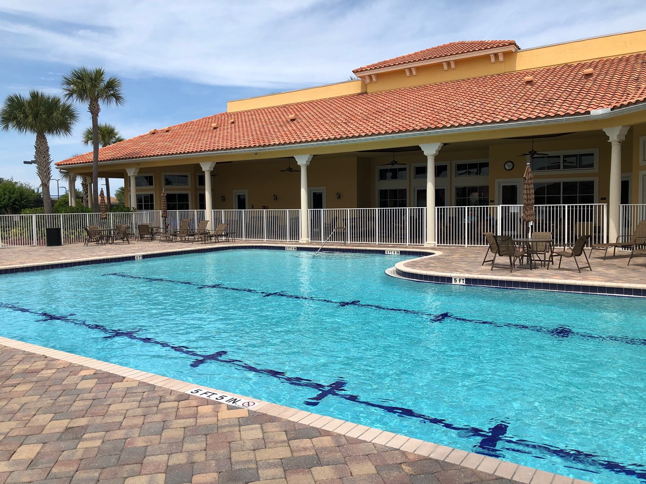 community pool/veranda
