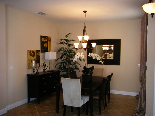 dining room with all furniture included!