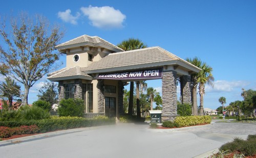 gated entrance