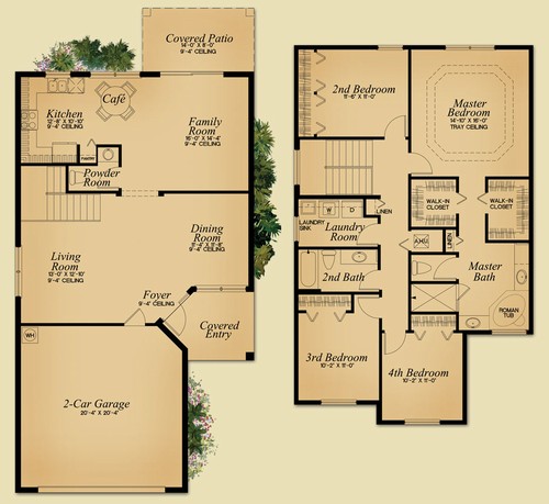 olivia floor plan
