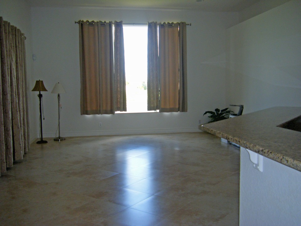 family room-view from kitchen