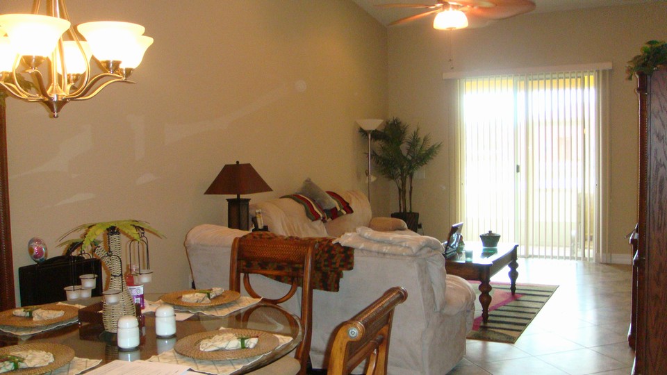 dining and living room