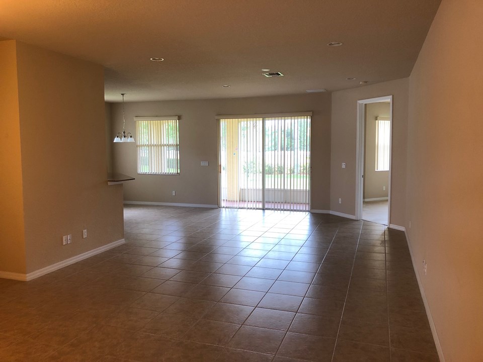 view from foyer entry