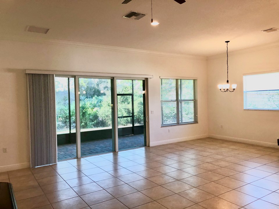 great room-dining area