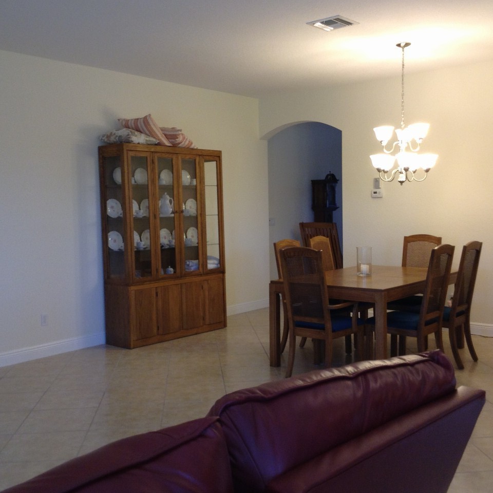 great room/dining room