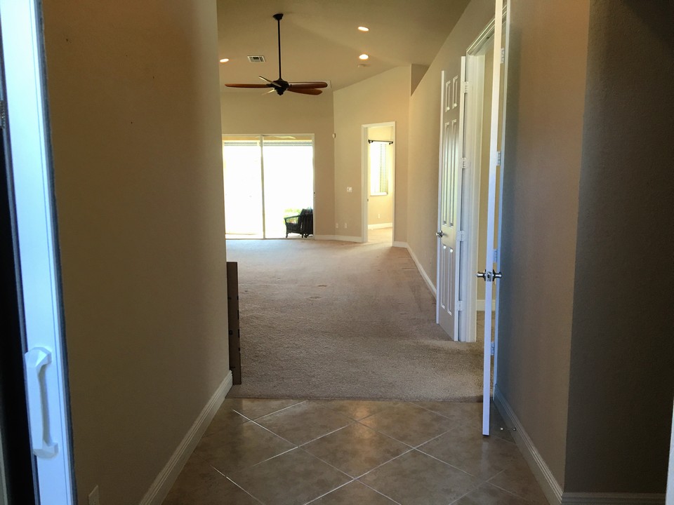view to great-room from foyer