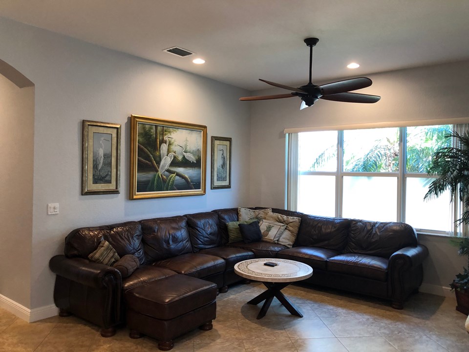 family/tv area