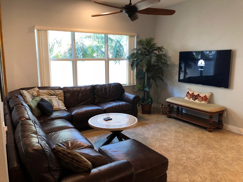 family/tv area