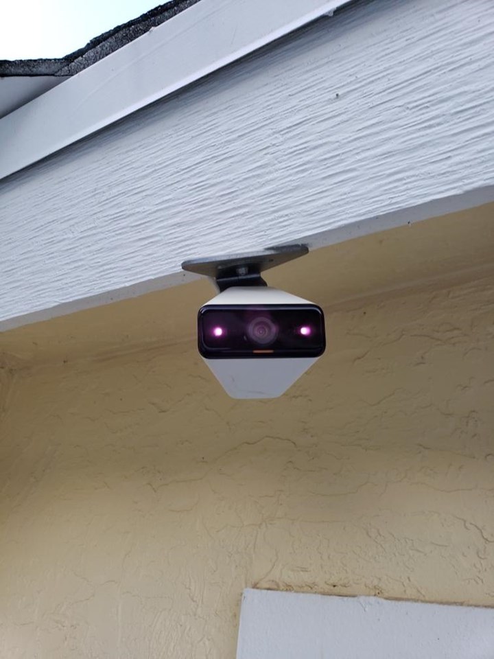 pre-wired with 24/7 video camera through xfinity