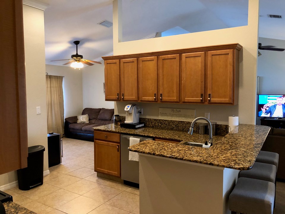kitchen-snack counter
