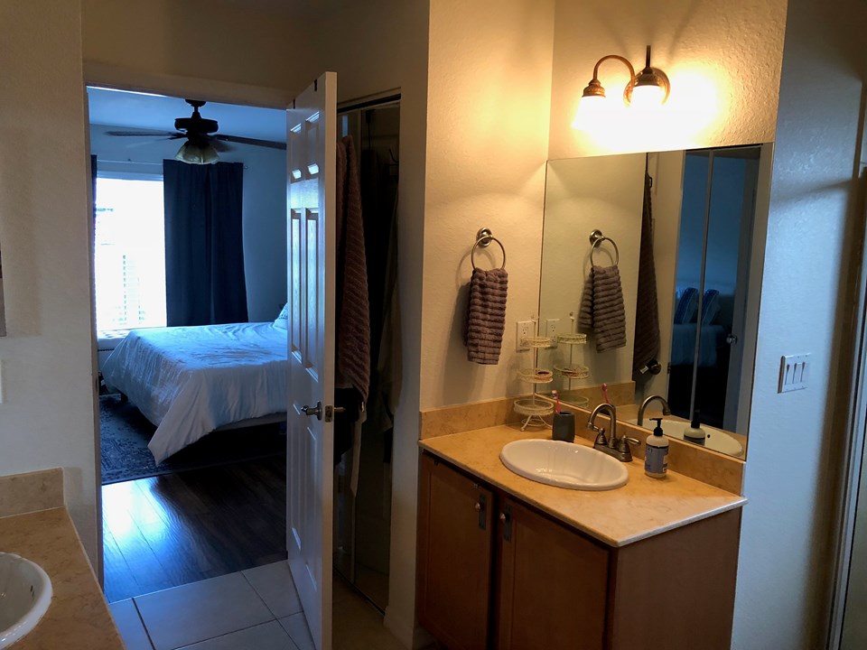master bath, double sinks