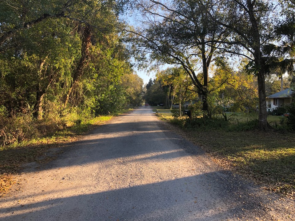 street facing south
