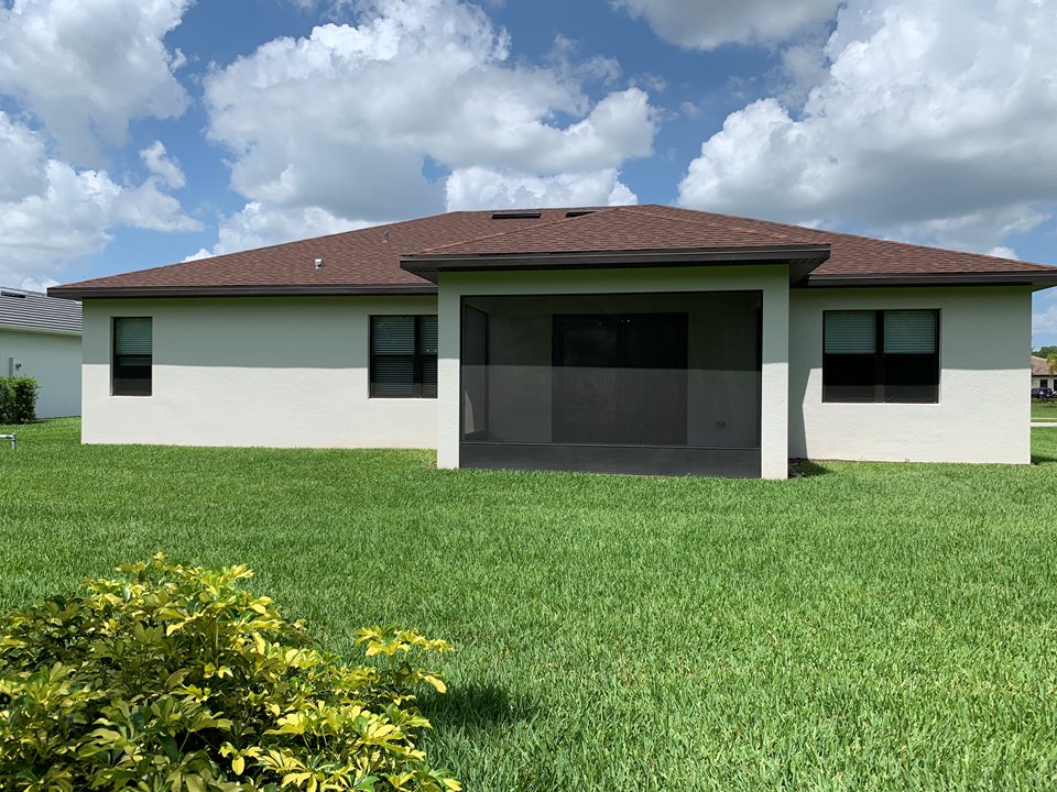 back view of home
