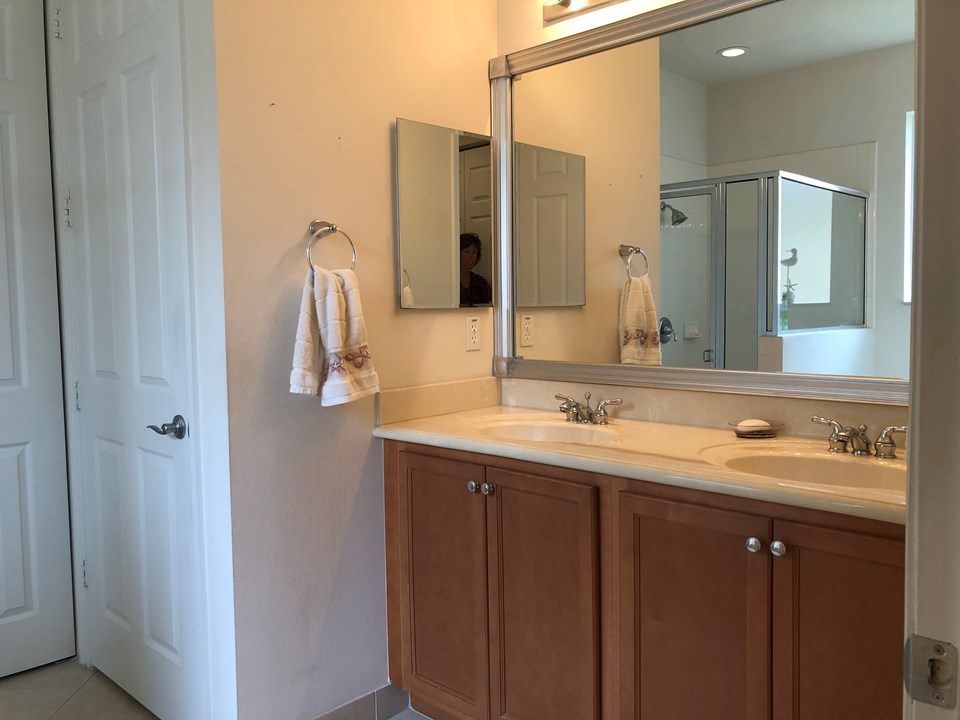 master bath - dual sinks