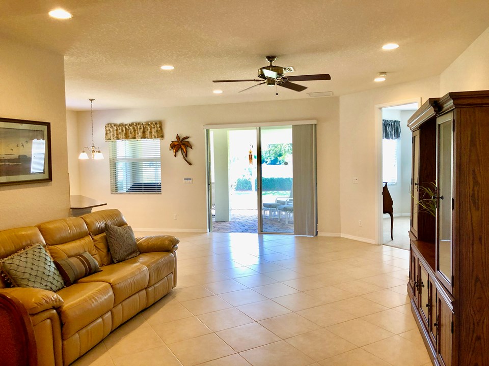 view from foyer