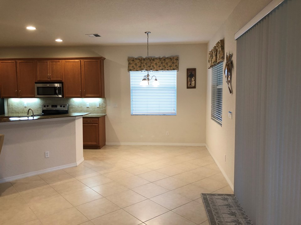 breakfast area