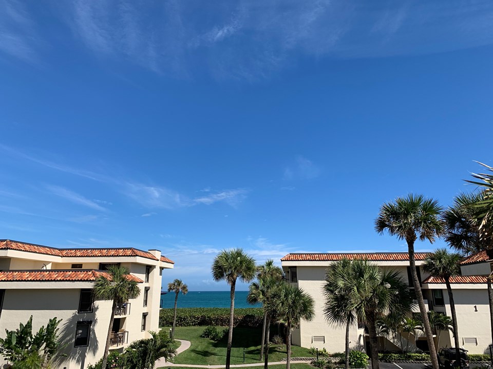 view from balcony living room and master bedroom