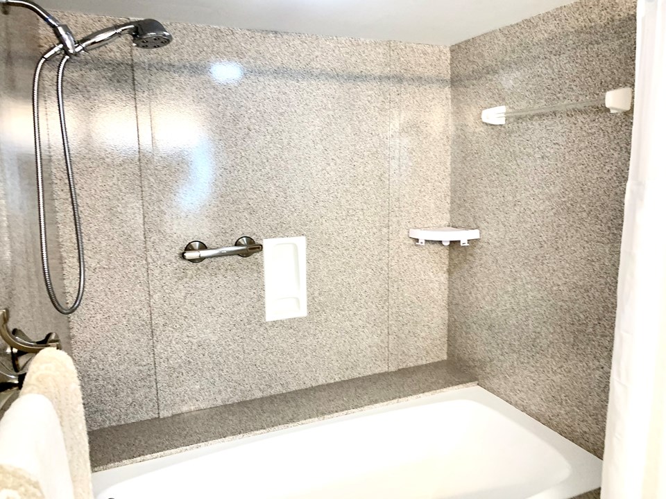 master bath  shower-tub