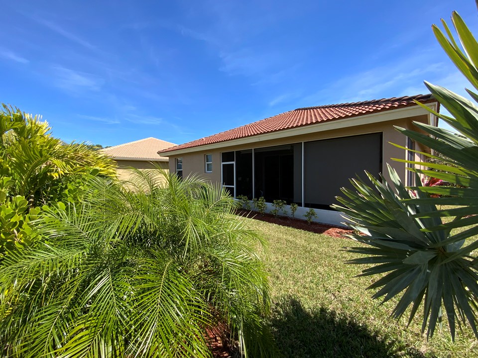 back view of house