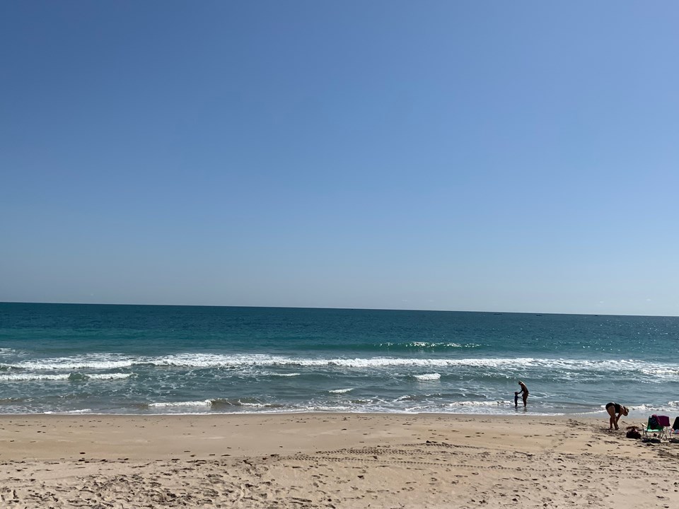 private pristine beach!