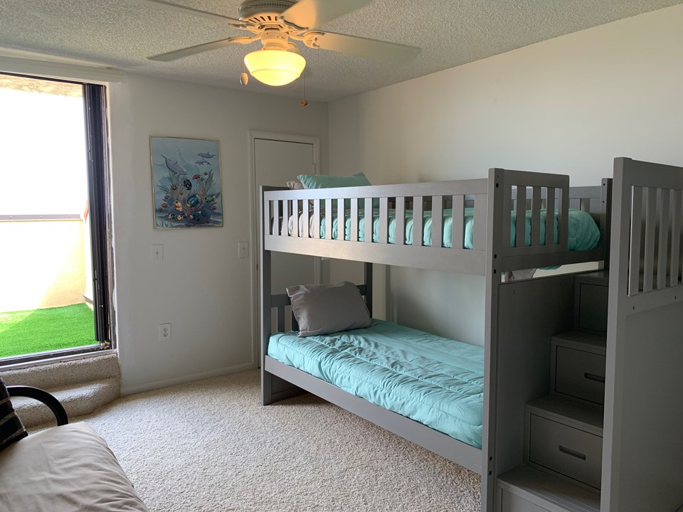 den/bedroom #4 with balcony