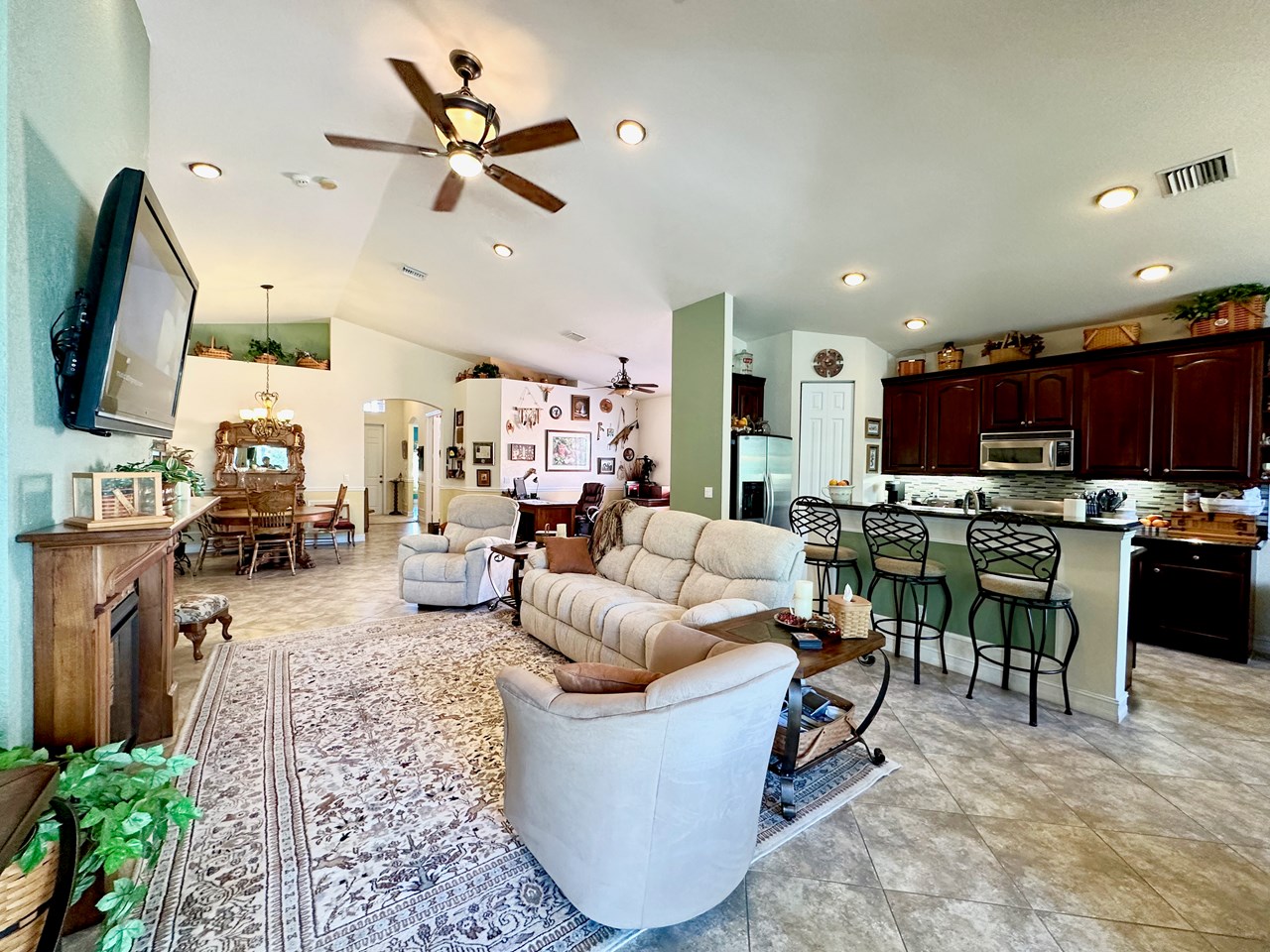 open floor plan