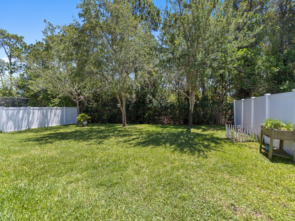 preserve view in backyard