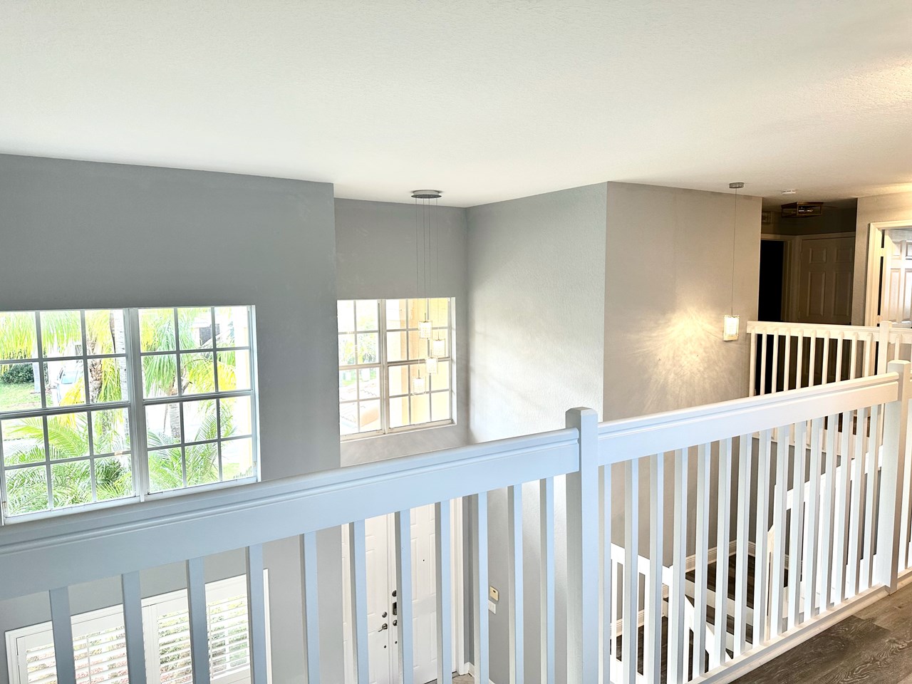 view from loft