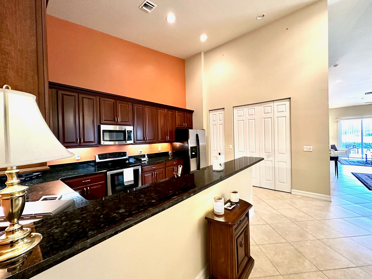 spacious kitchen