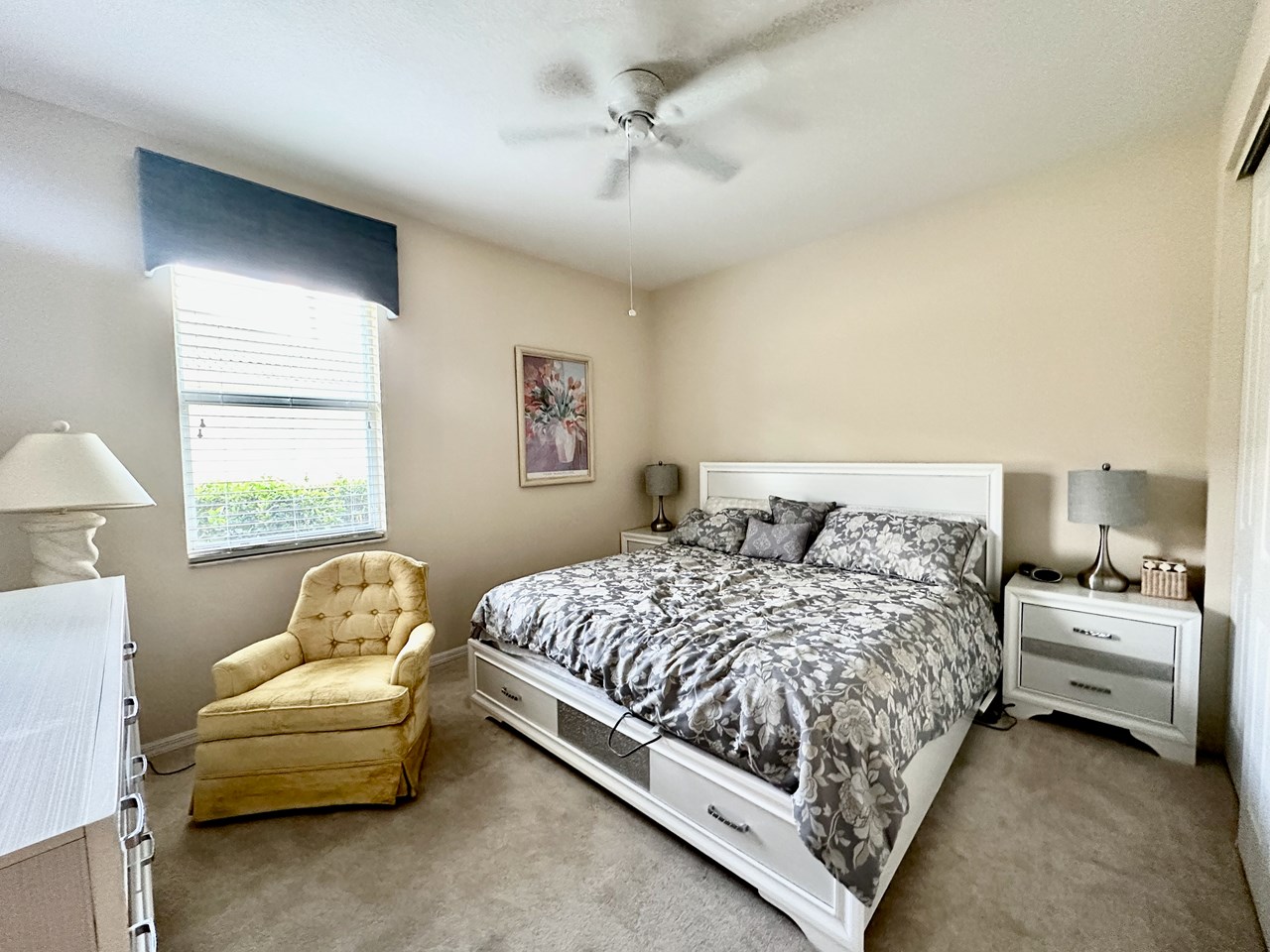bedroom with a private bathroom