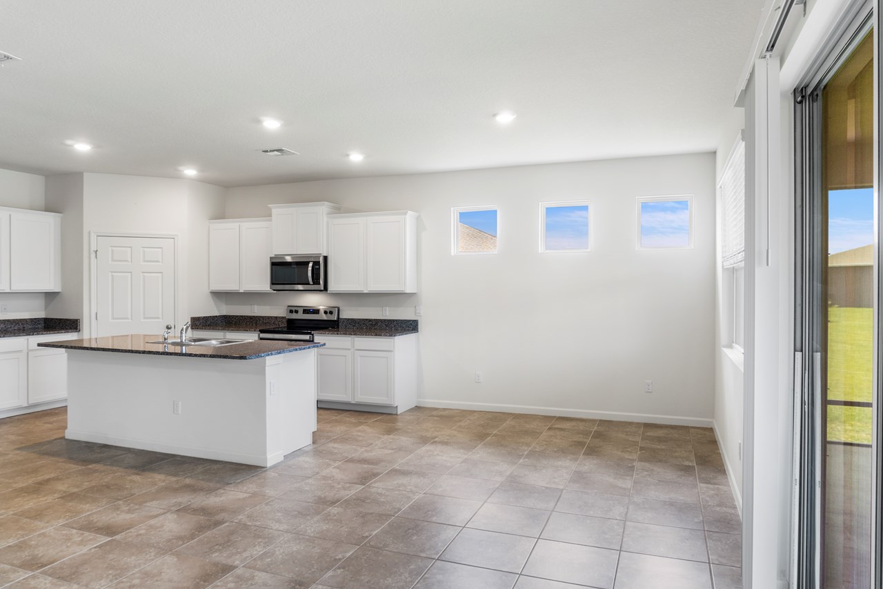 dining area off kitchen