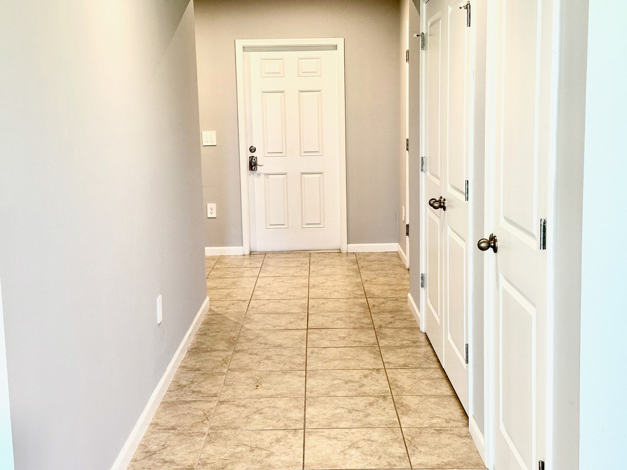 foyer looking towards front door