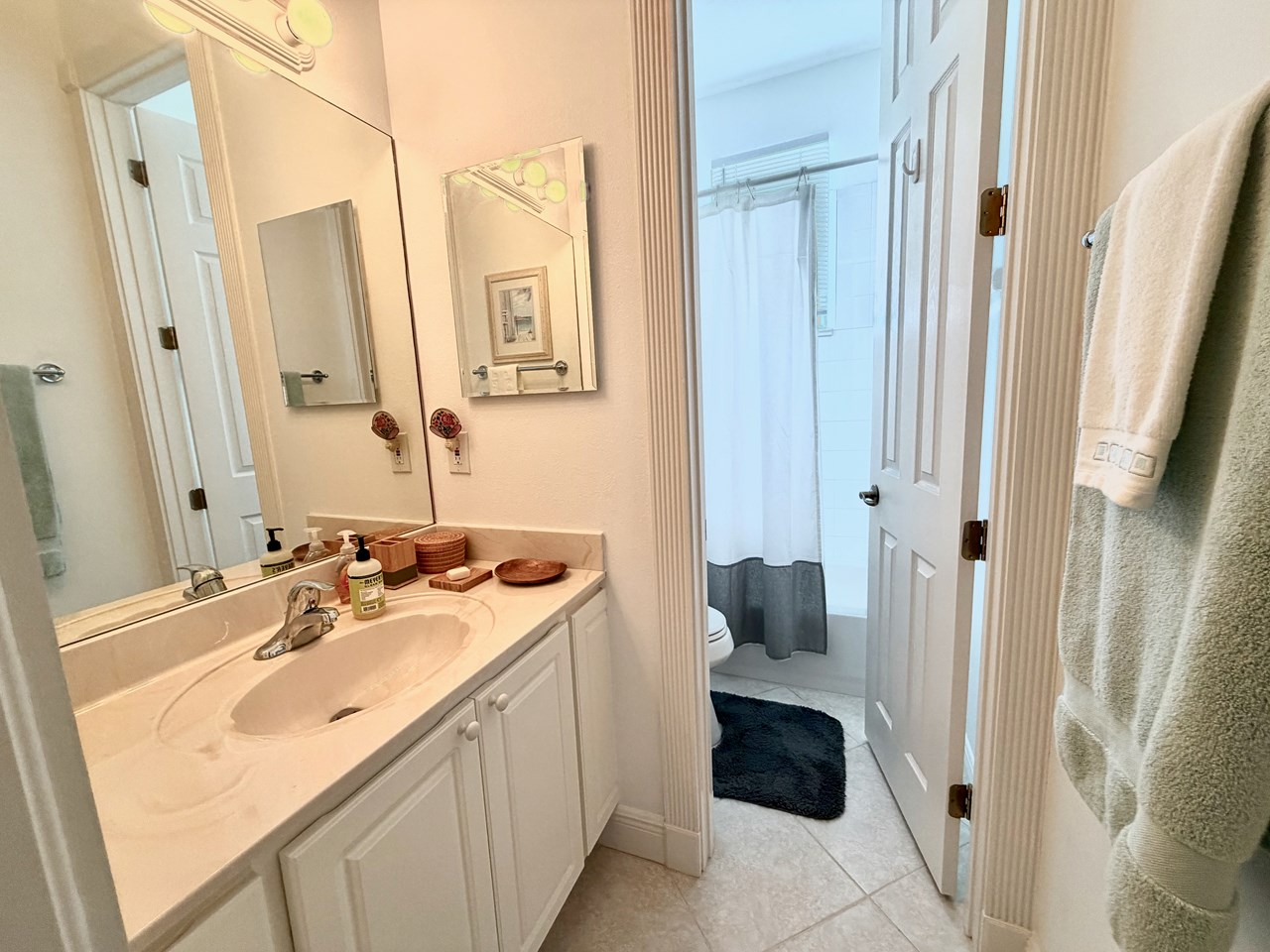 one of 2 bathrooms on 2nd. floor